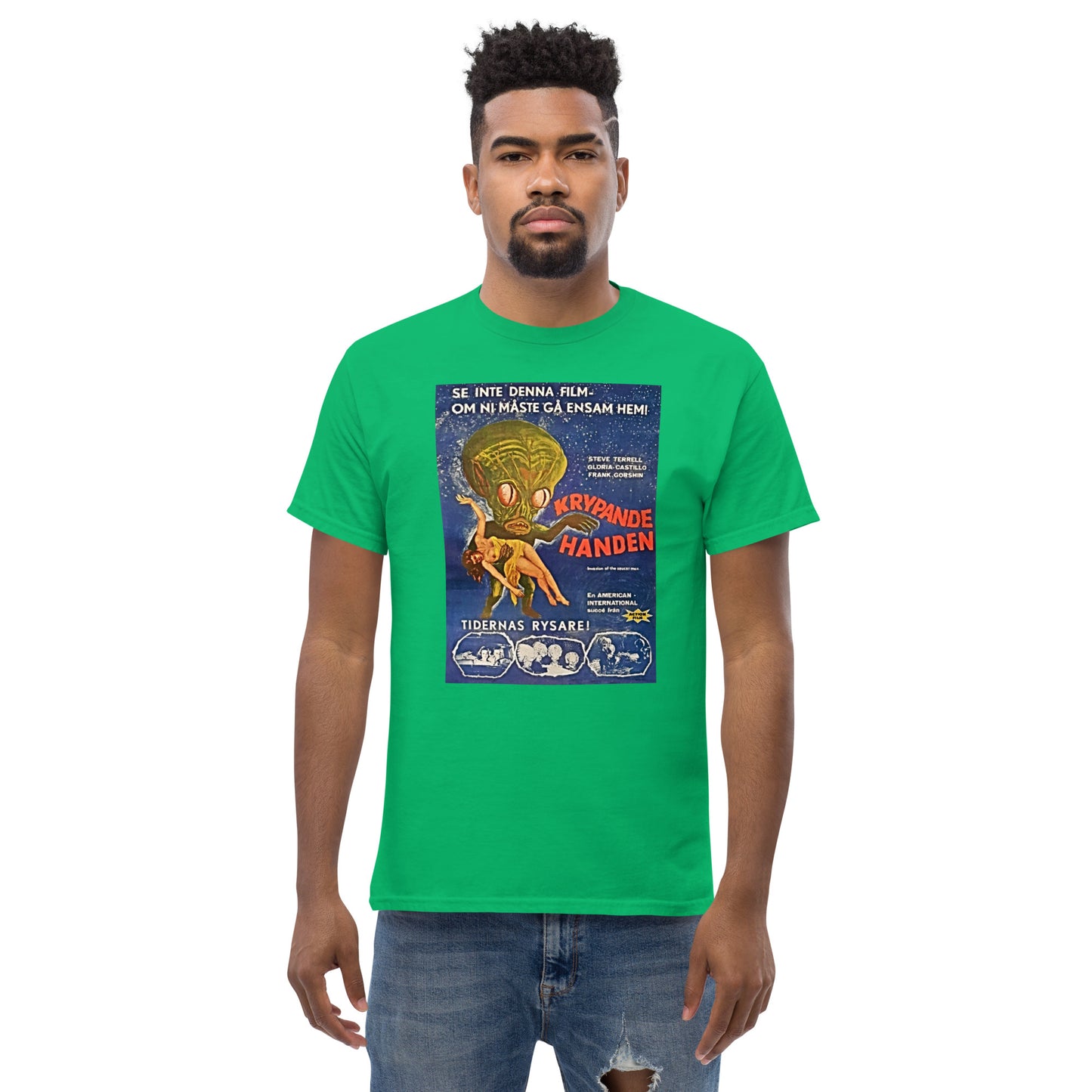 T Krypande Hande (Creepy Hand) Retro Movie Men's classic tee