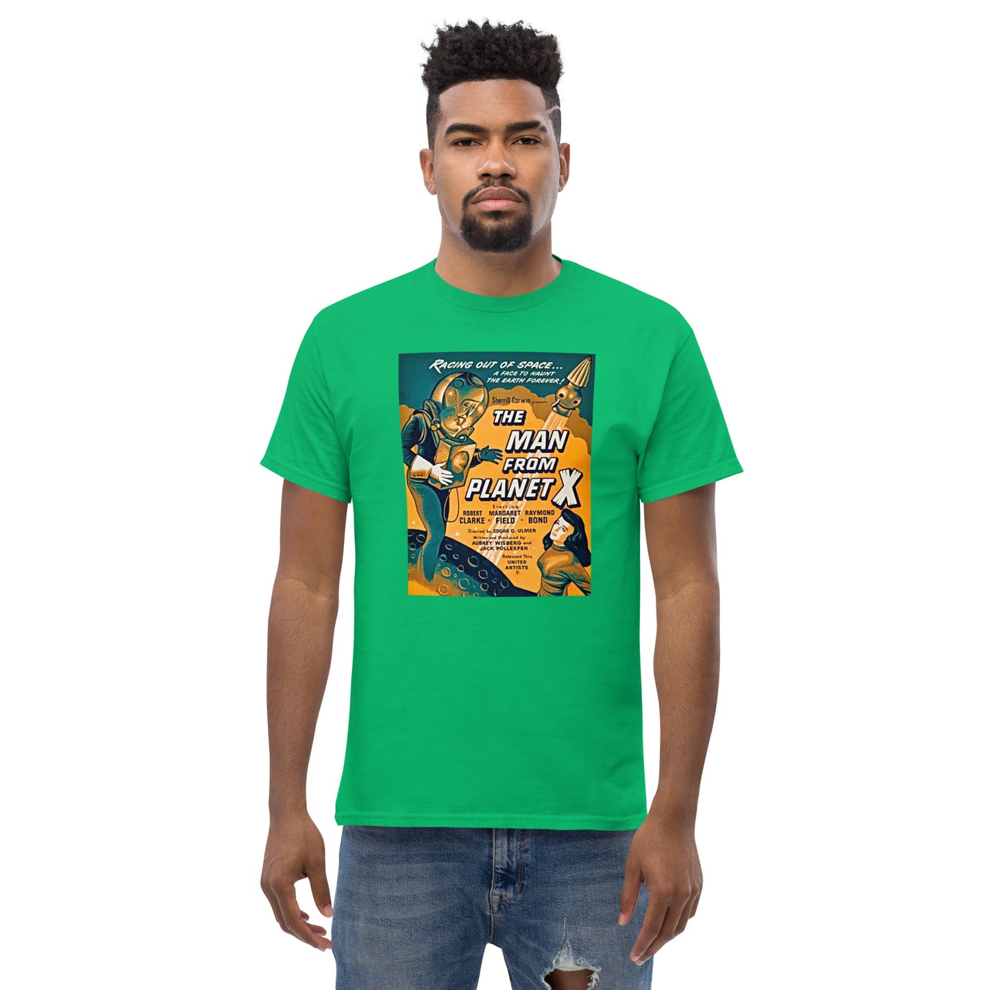 T The Man From Planet X Men's classic tee