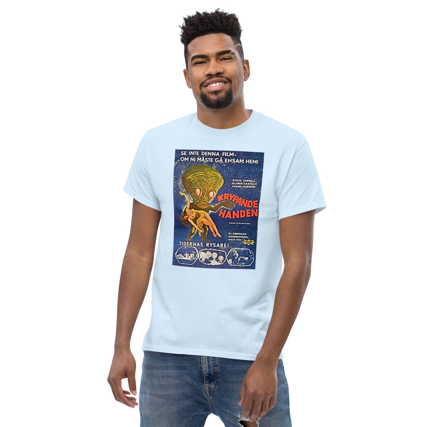 T Krypande Hande (Creepy Hand) Retro Movie Men's classic tee