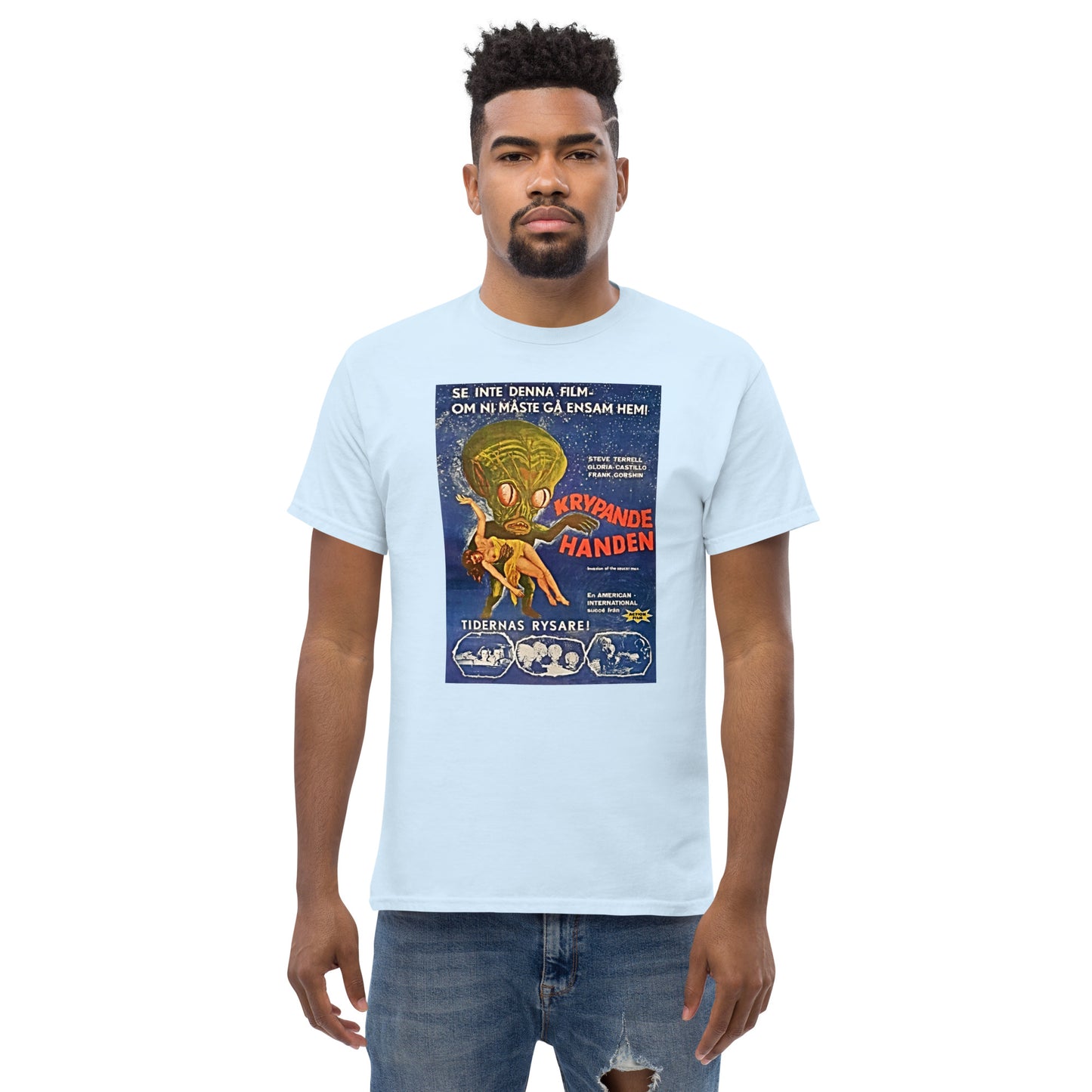 T Krypande Hande (Creepy Hand) Retro Movie Men's classic tee