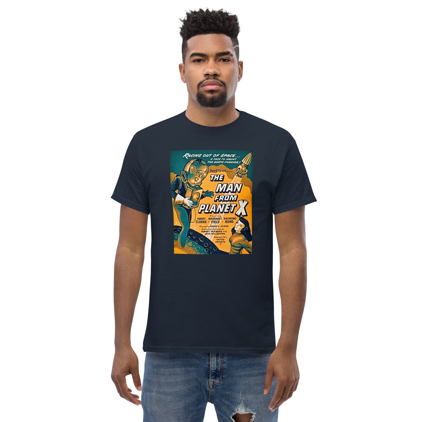 T The Man From Planet X Men's classic tee