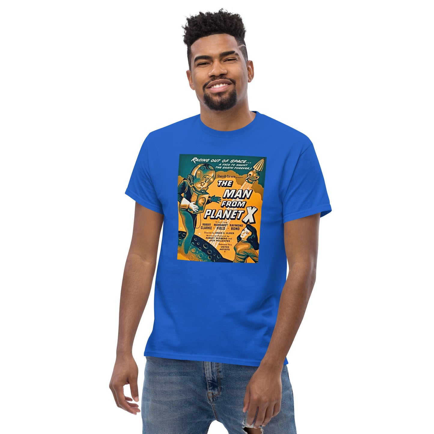 T The Man From Planet X Men's classic tee