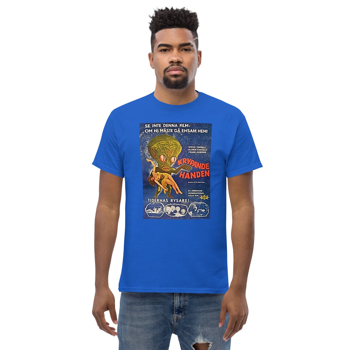 T Krypande Hande (Creepy Hand) Retro Movie Men's classic tee