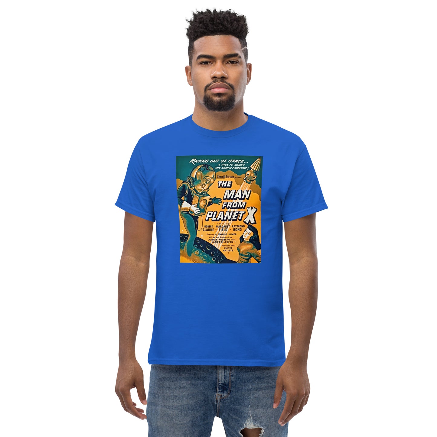 T The Man From Planet X Men's classic tee