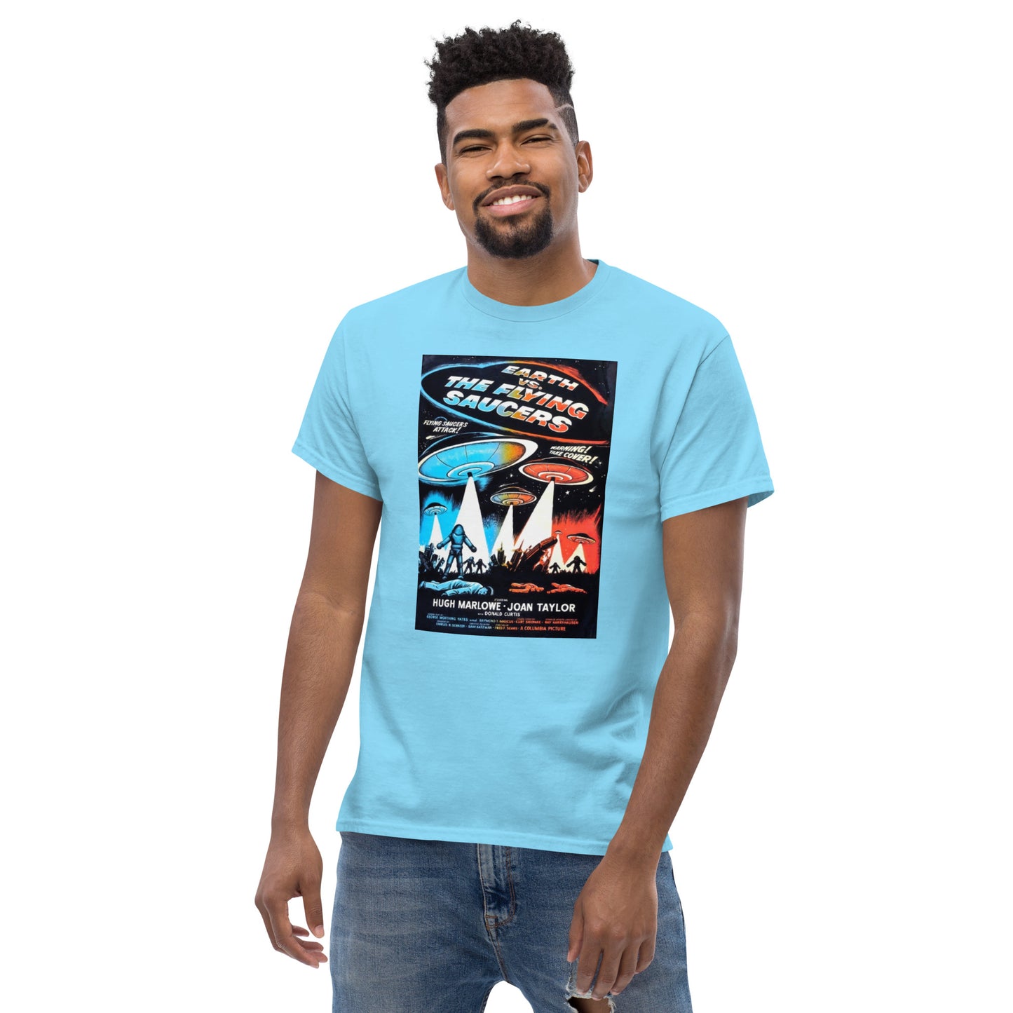 T Earth Vs Flying Saucers #2 Men's classic tee