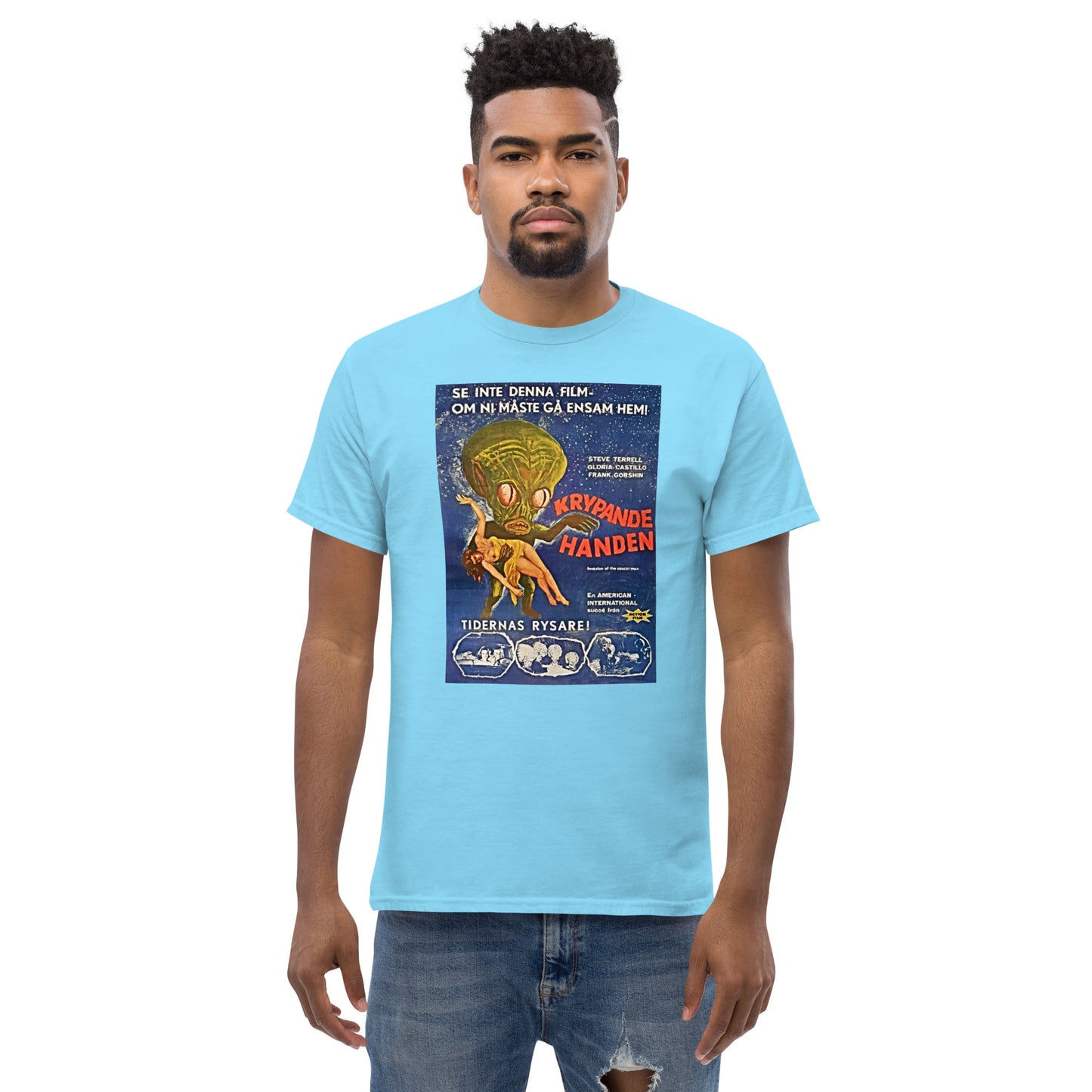 T Krypande Hande (Creepy Hand) Retro Movie Men's classic tee