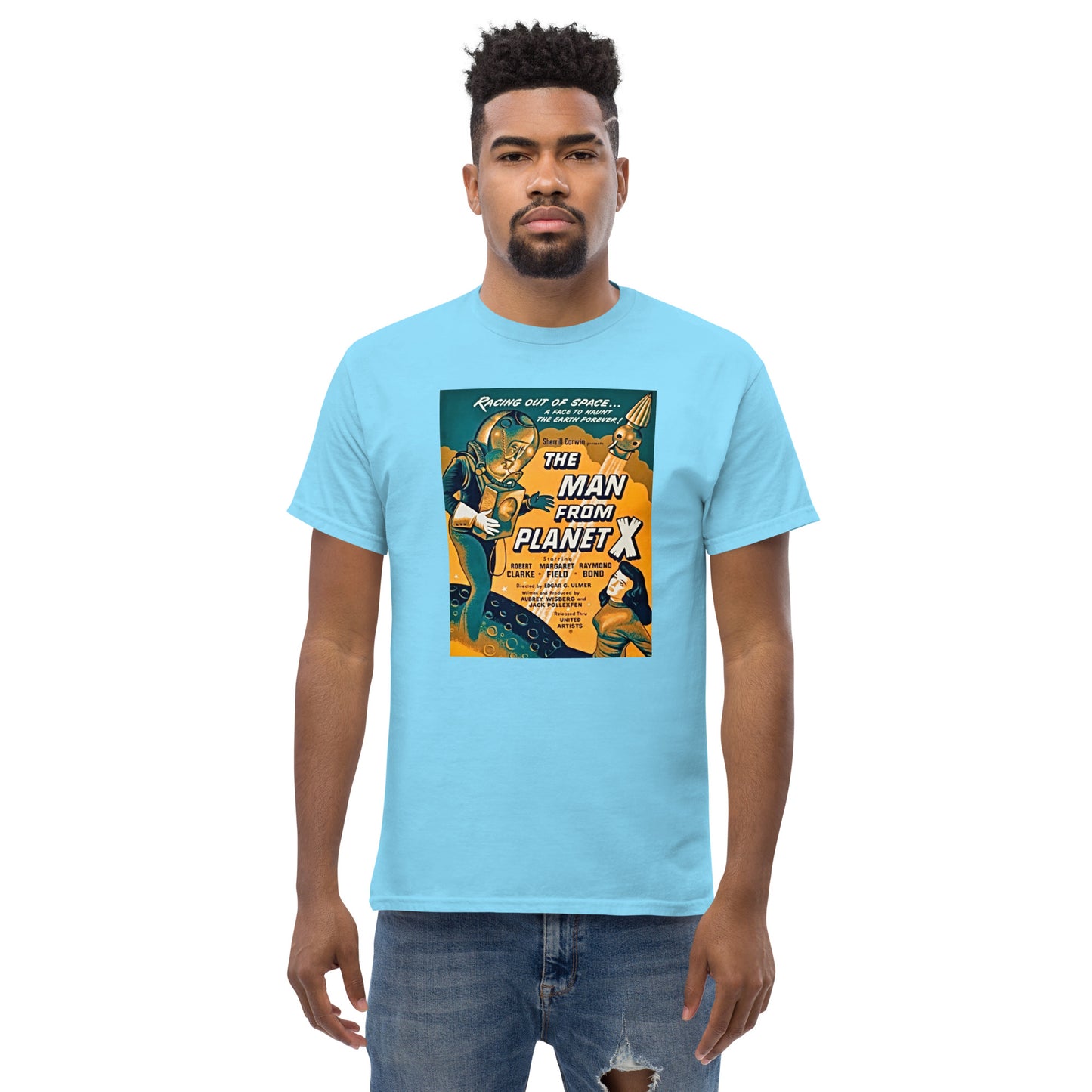 T The Man From Planet X Men's classic tee