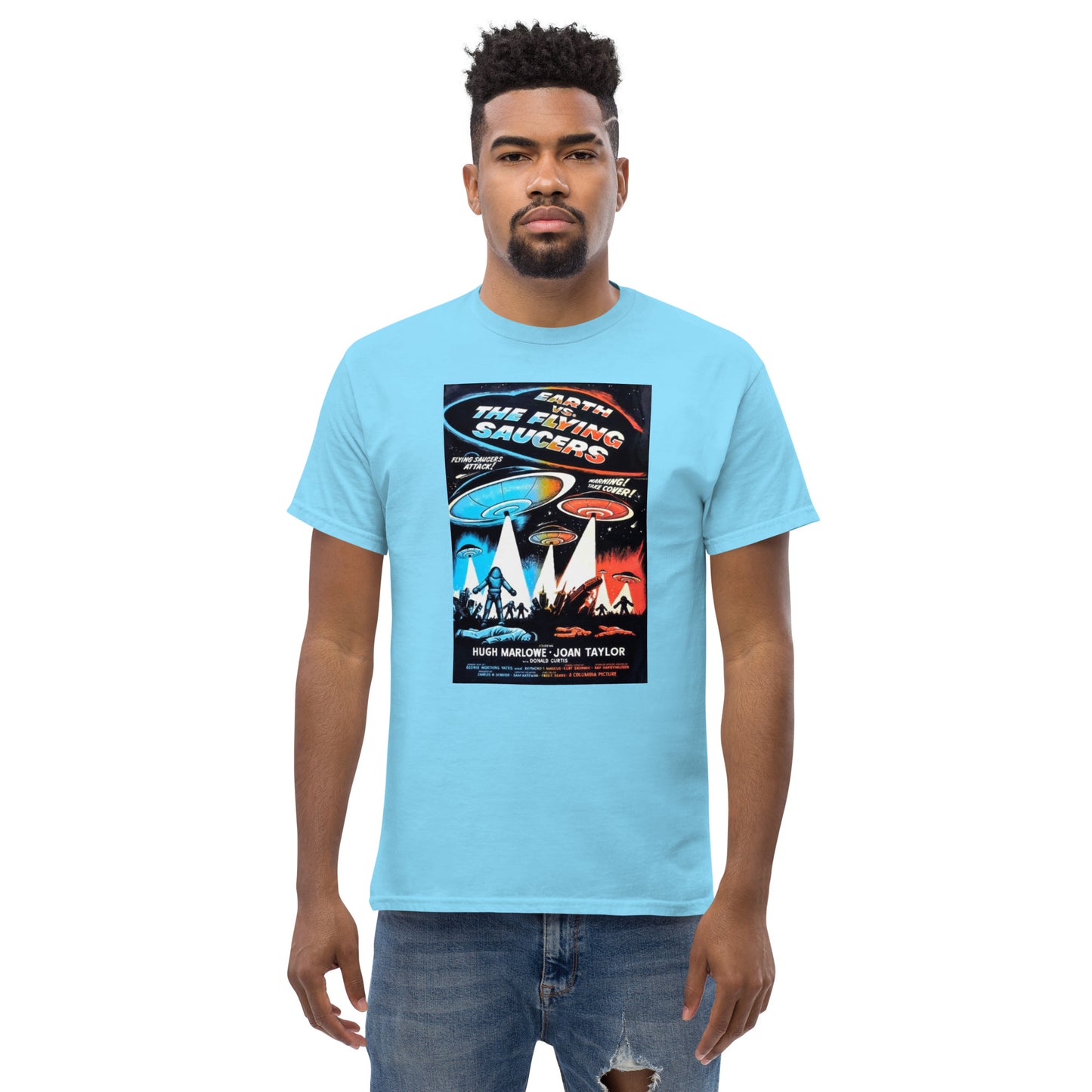 T Earth Vs Flying Saucers #2 Men's classic tee