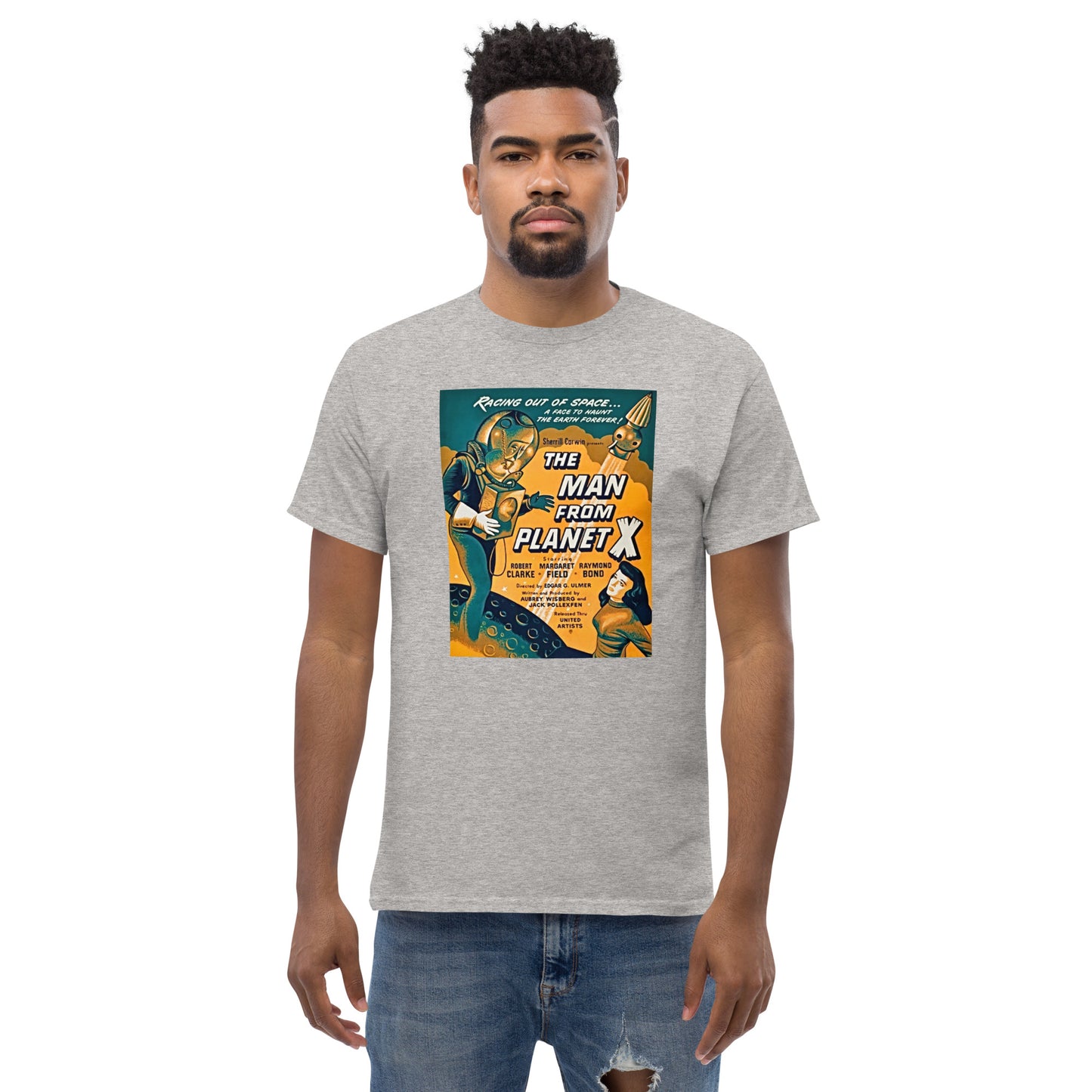 T The Man From Planet X Men's classic tee