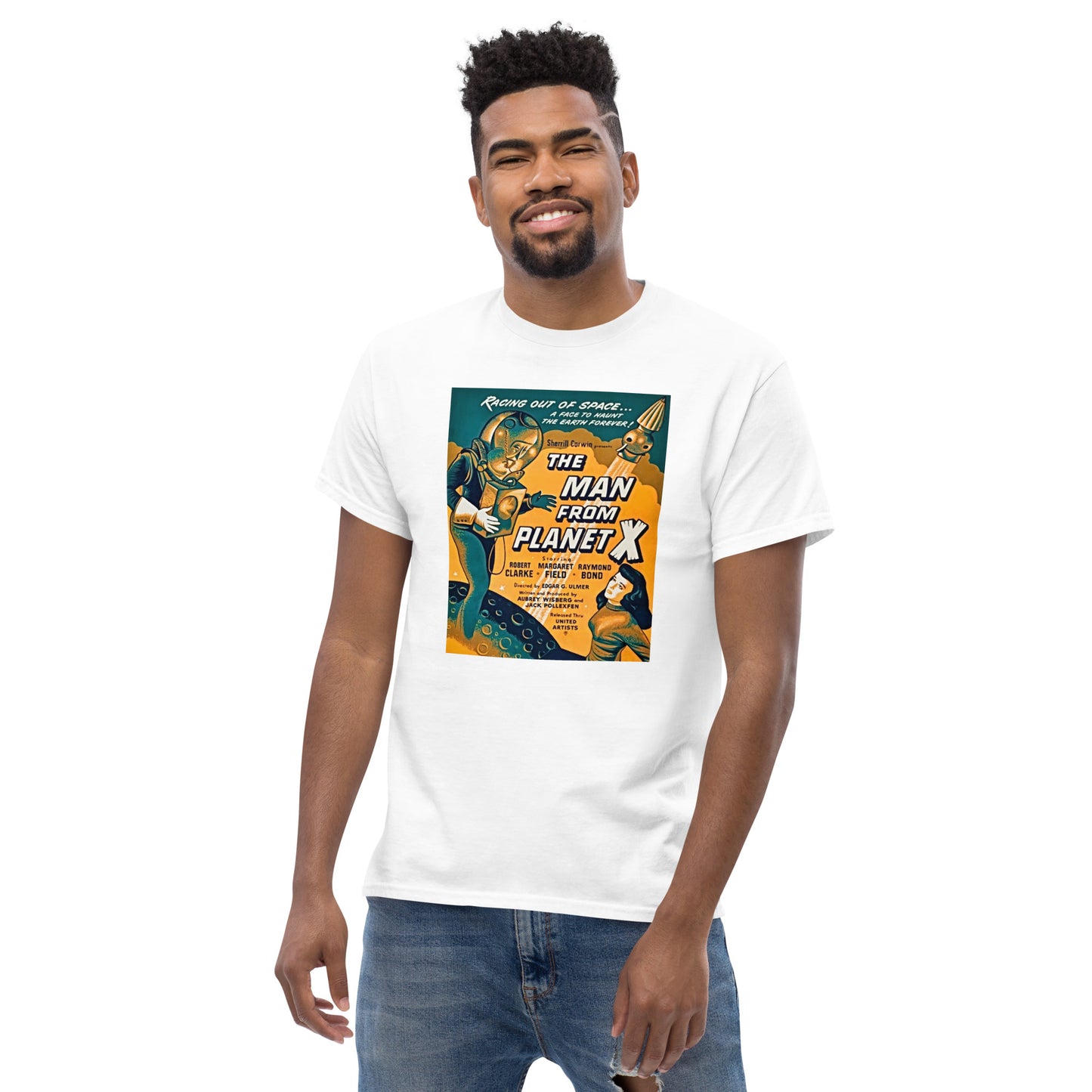 T The Man From Planet X Men's classic tee