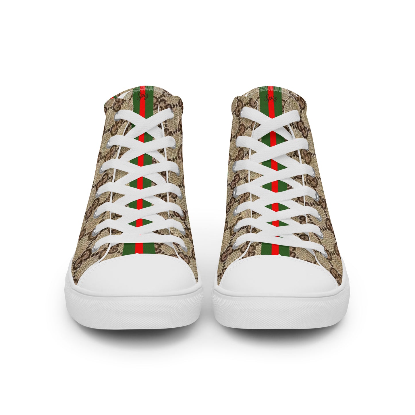 F 'ITALIEN' UFO Men’s Designer high top canvas shoes